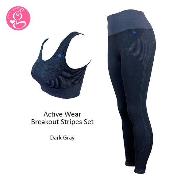 Activewear Breakout Stripes Set Seamless Control Set