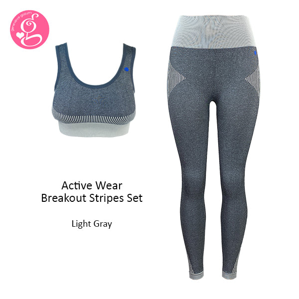 Activewear Breakout Stripes Set Seamless Control Set