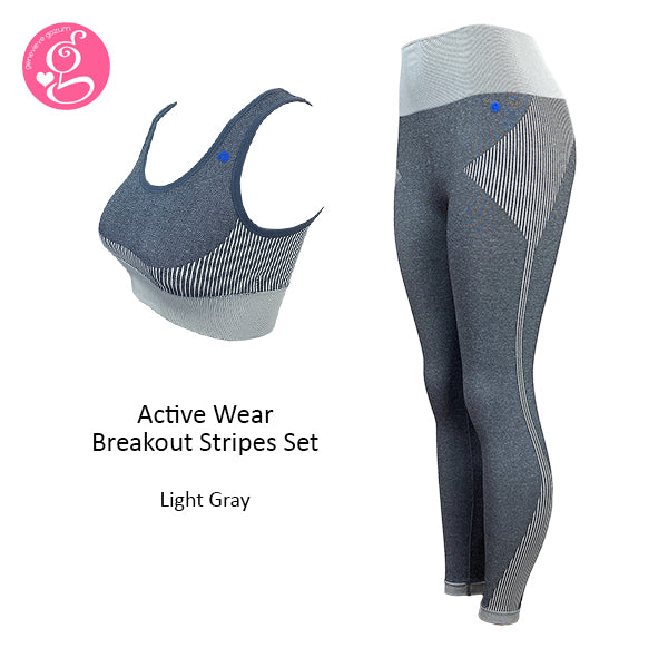 Activewear Breakout Stripes Set Seamless Control Set