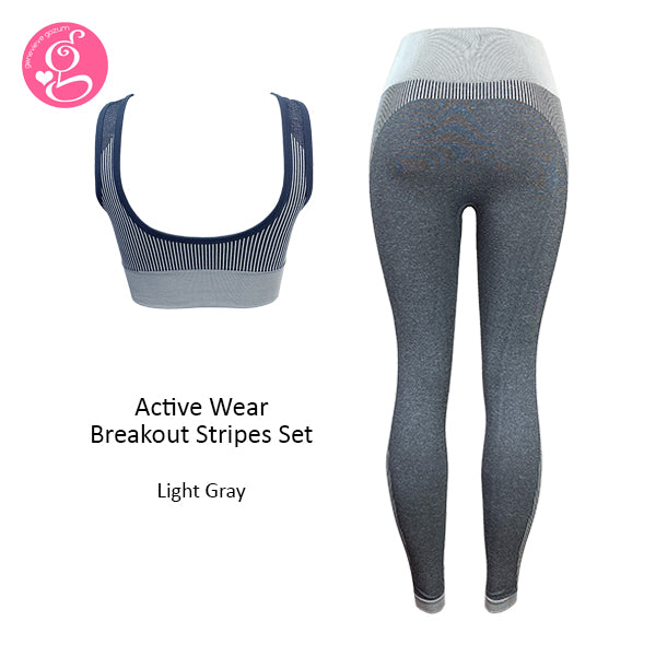 Activewear Breakout Stripes Set Seamless Control Set