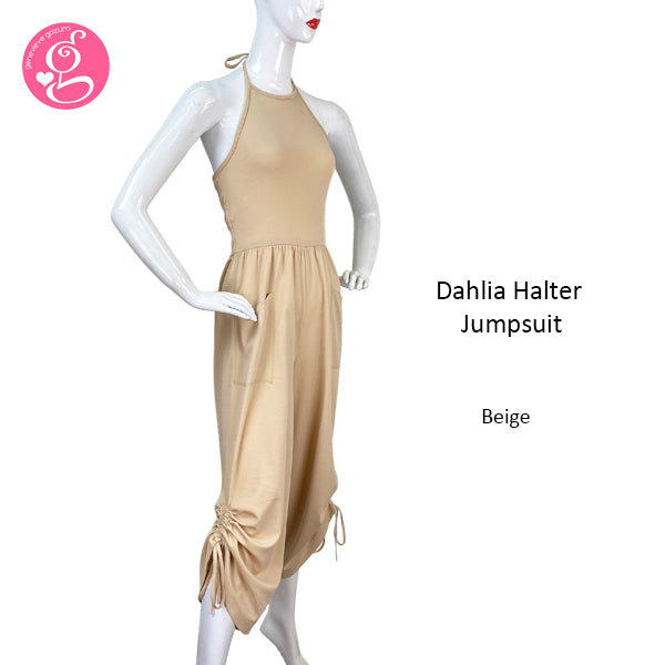 Dahlia Halter Jumpsuit