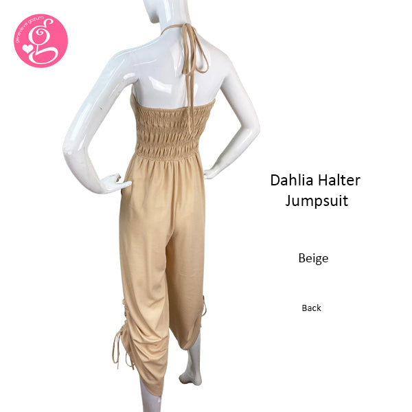 Dahlia Halter Jumpsuit