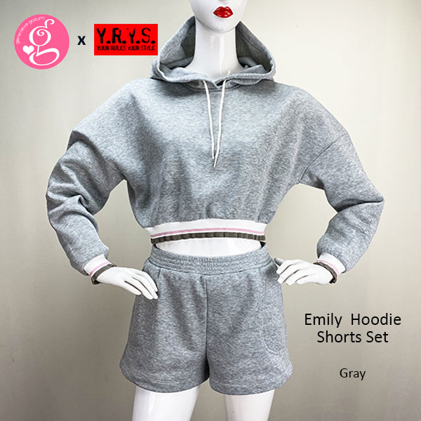 Emily Hoodie Short Set