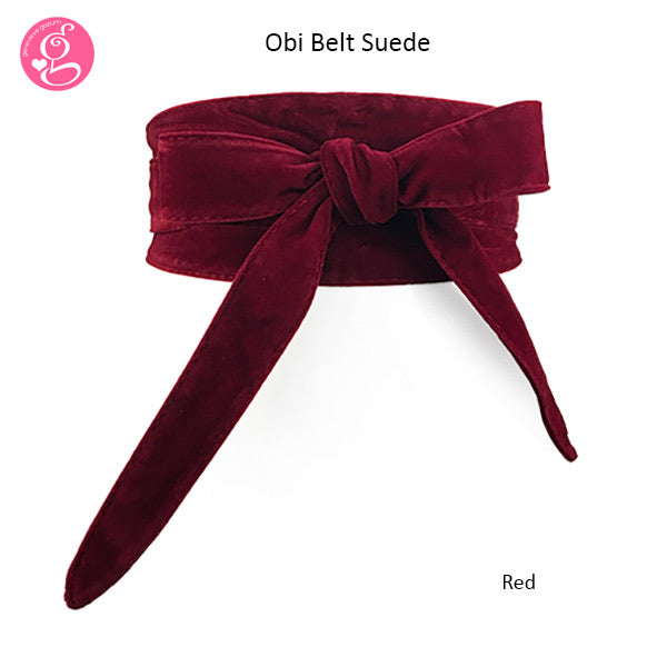 Obi Belt Suede