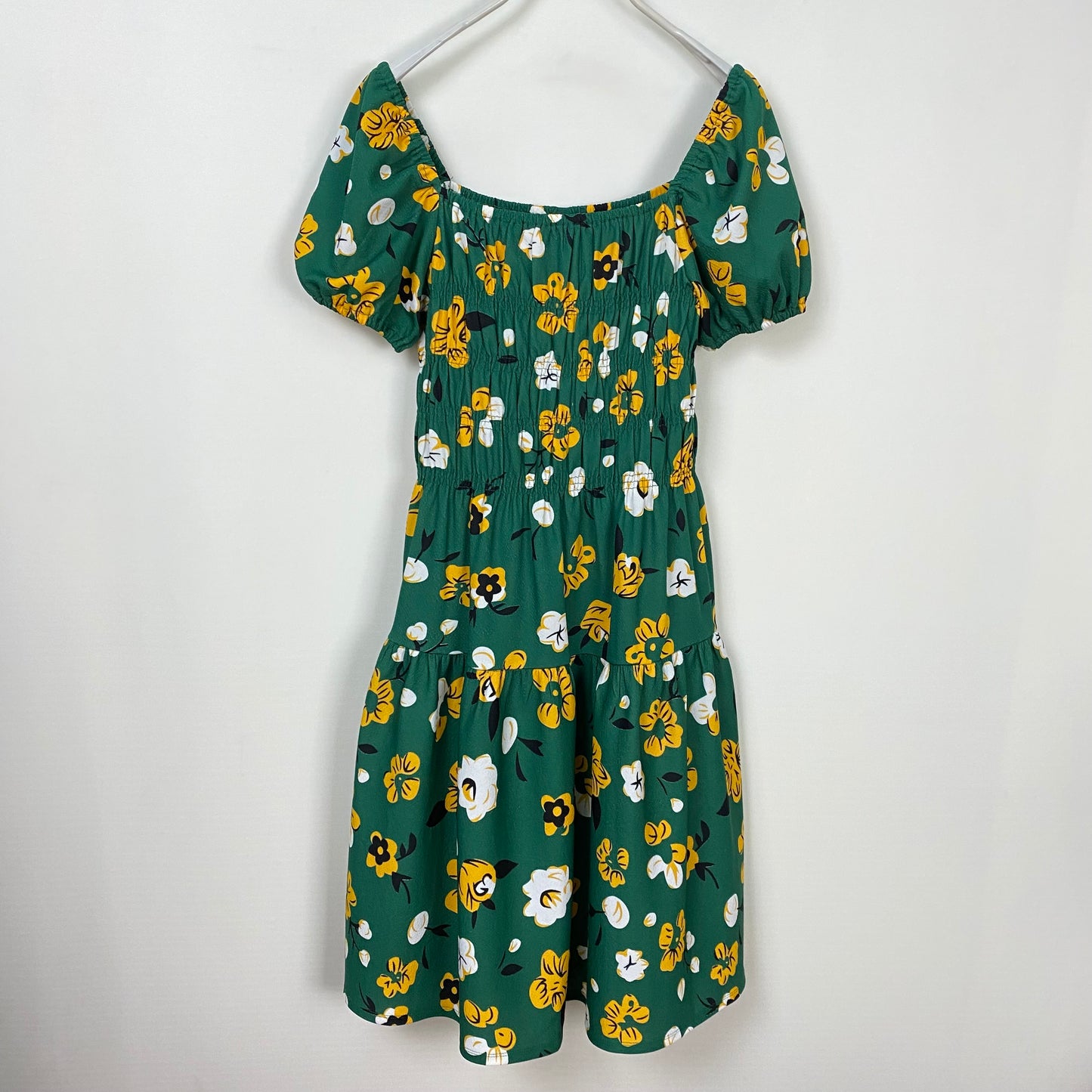 Pleasant Dreams Classic Dress Knee Length Happy Flowers