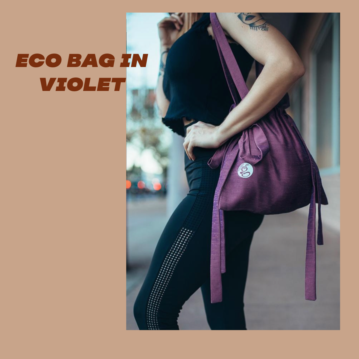 Washable Fashion Eco Bag (satin organza)