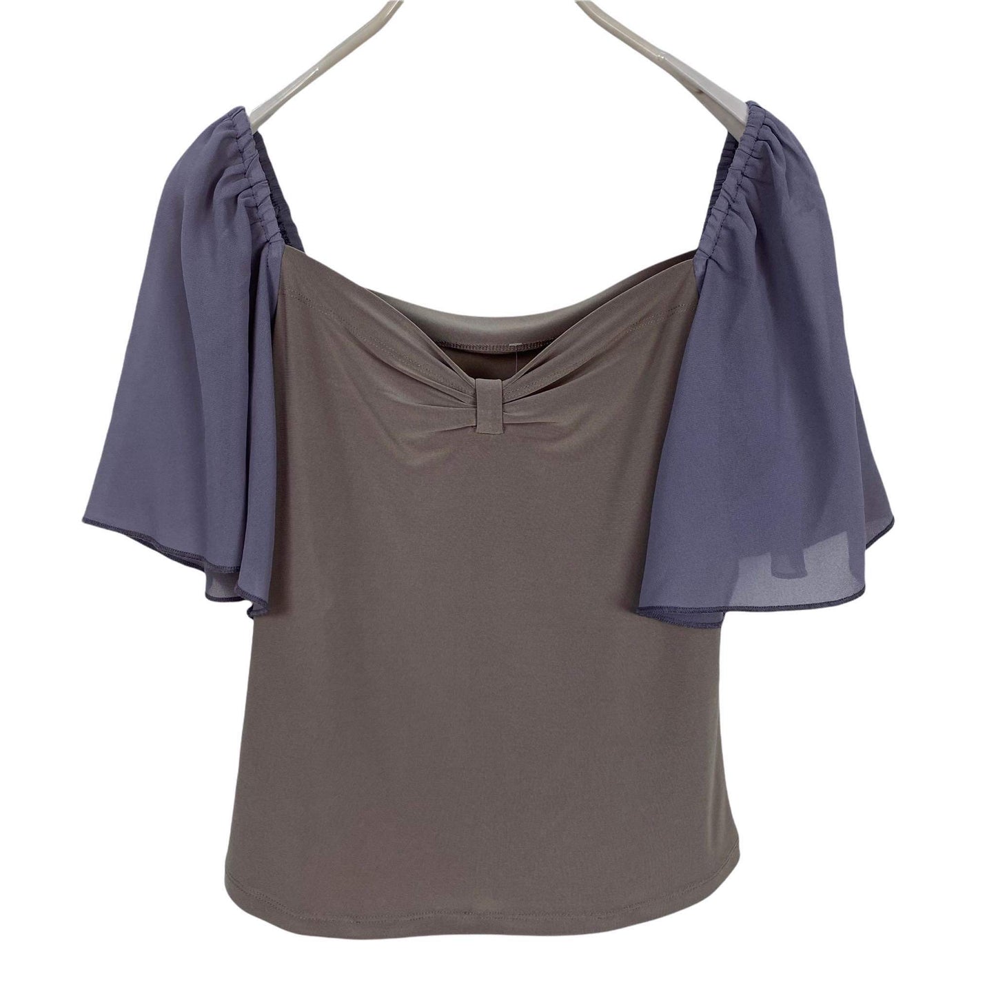 Sweetheart Butterfly Blouse Full Length Blouse Plain