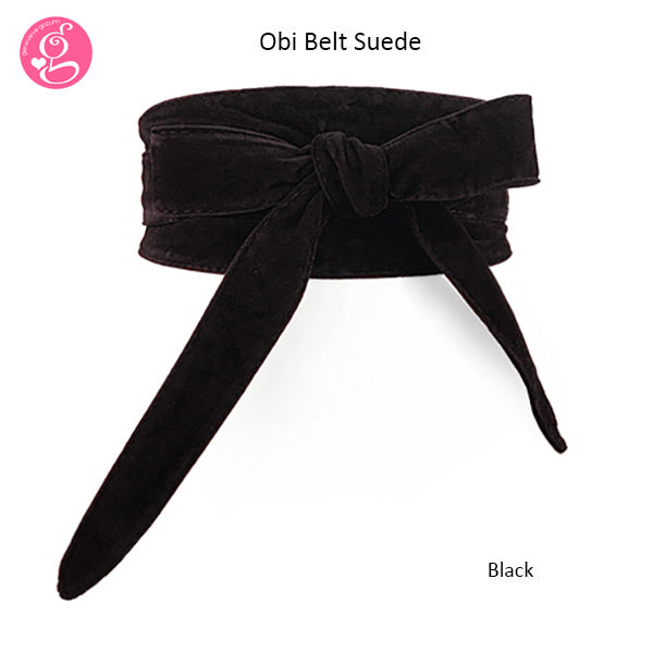 Obi Belt Suede