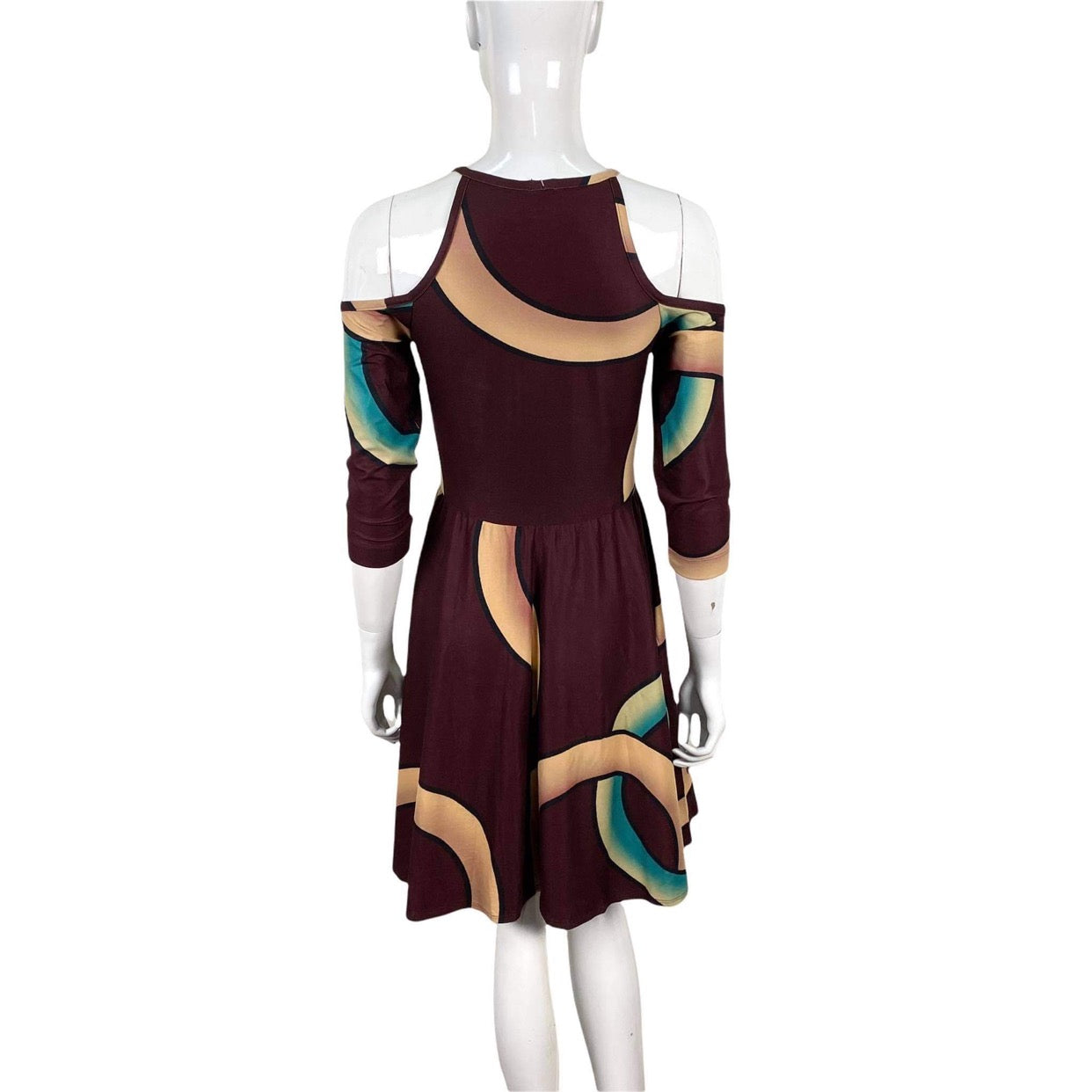 Unchained Mallow Cold Shoulder Dress