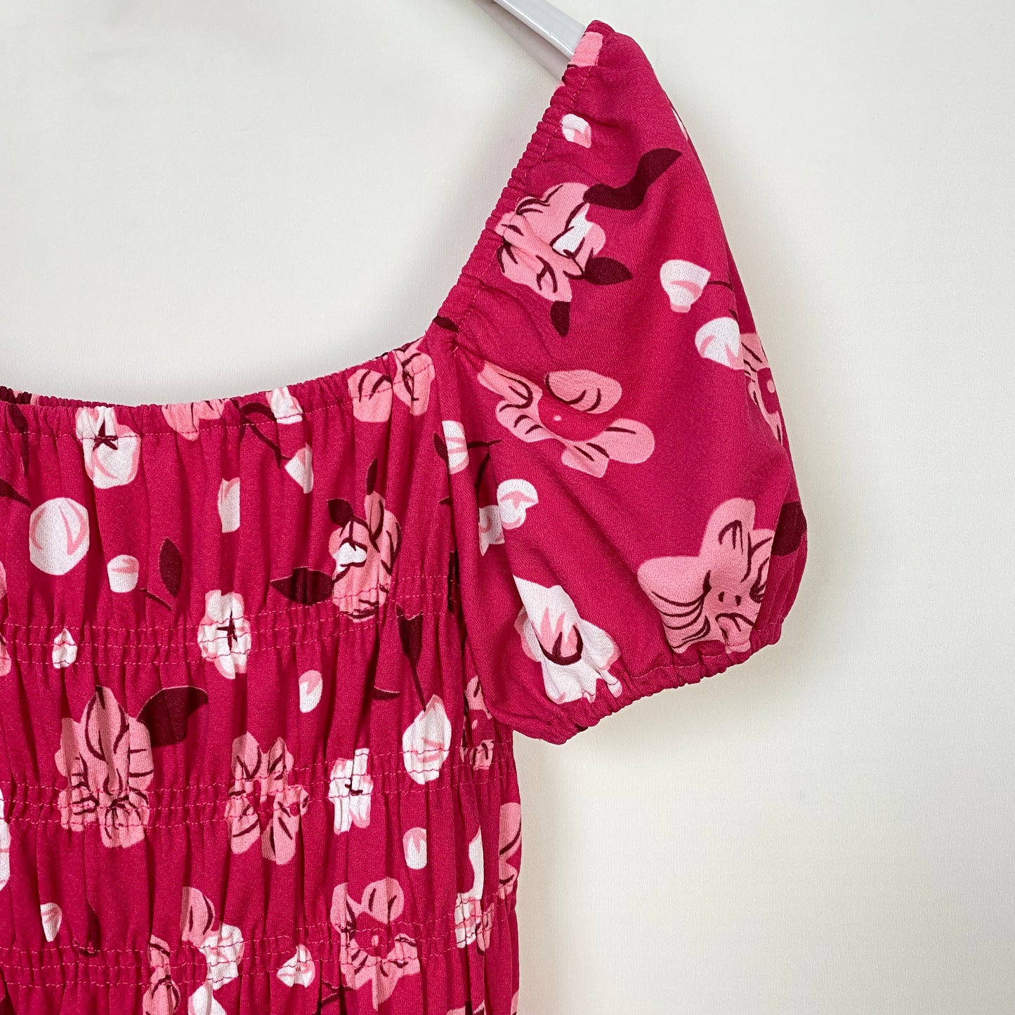 Pleasant Dreams Classic Dress Knee Length Happy Flowers