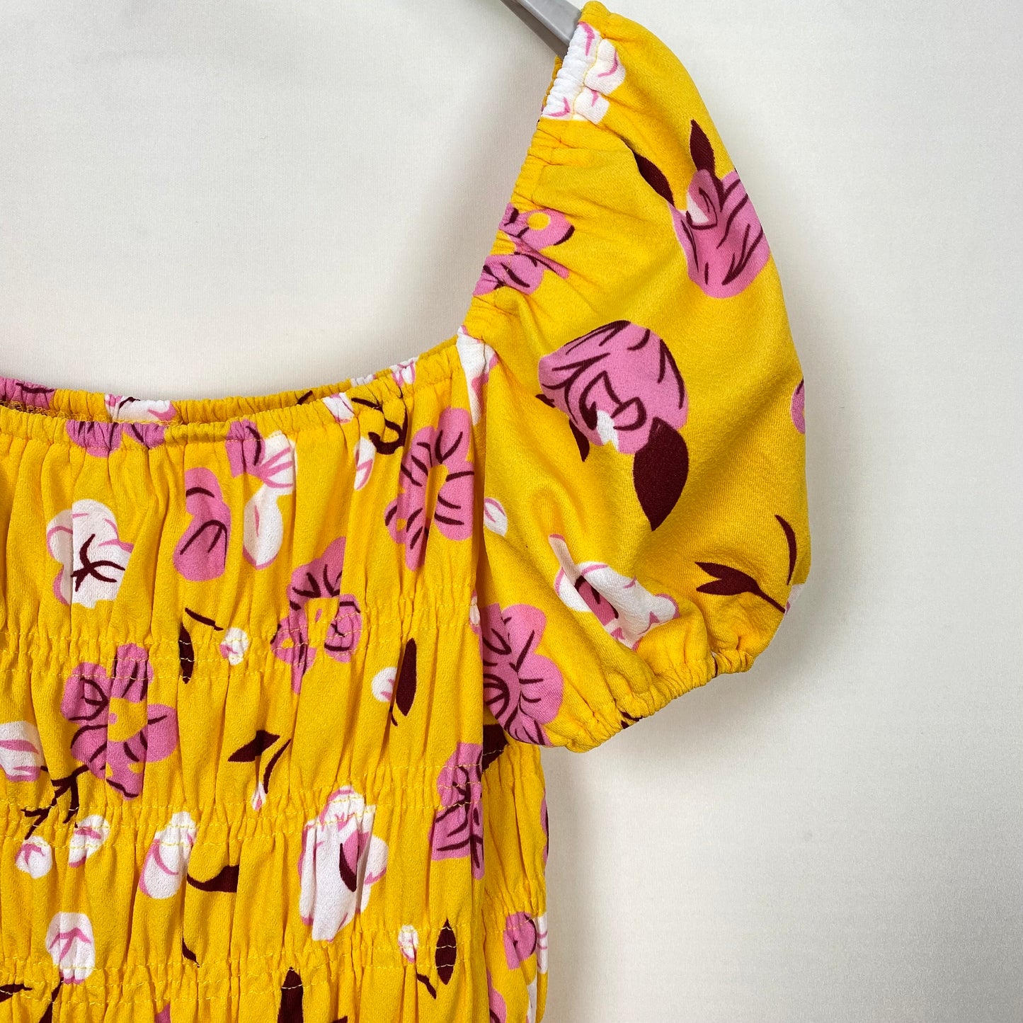 Pleasant Dreams Classic Dress Knee Length Happy Flowers