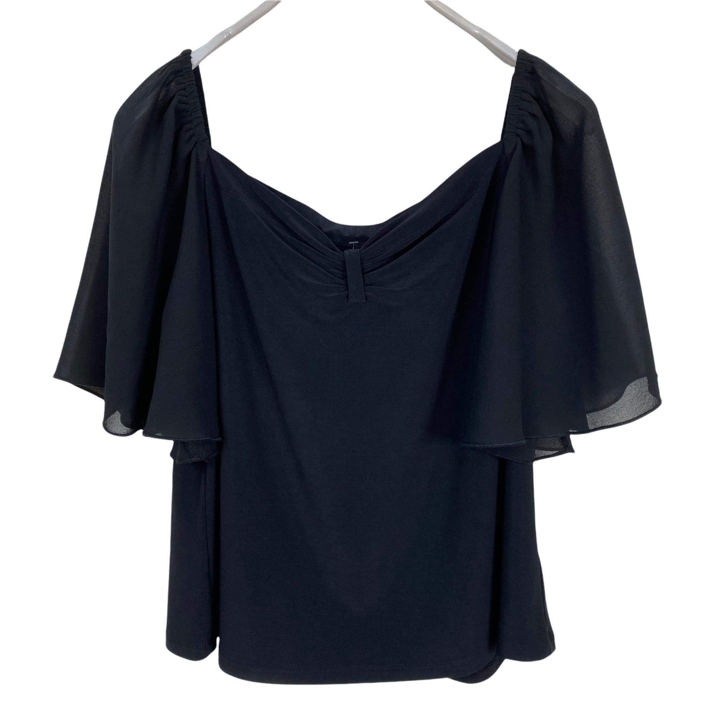 Sweetheart Butterfly Blouse Full Length Blouse Plain