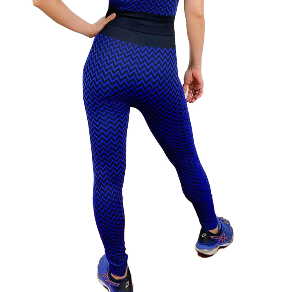 Y-Workout Slimming Chevron Leggings