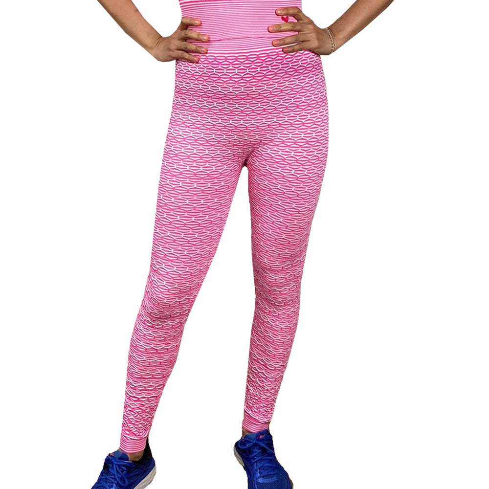 Y Workout Slimming Waffle Halter Blouse and Leggings (SOLD SEPARATELY)