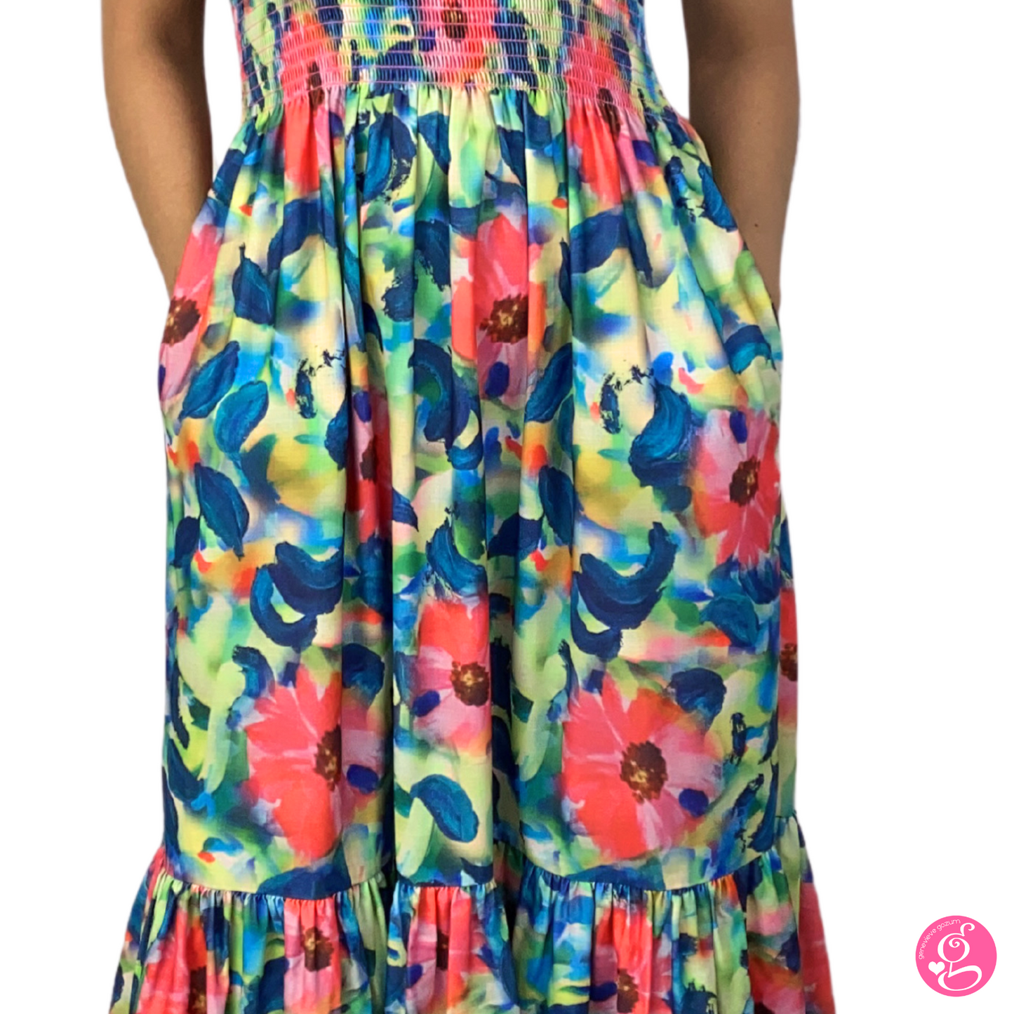 Giselle Sweet Roses Maxi Dress