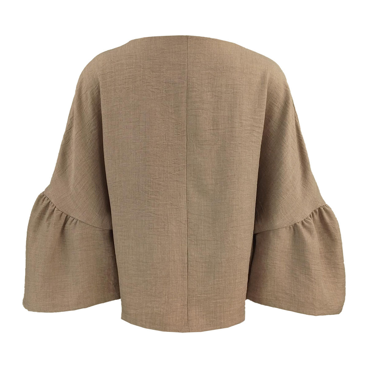 Cora Easy Blouse with Extended Ruffles Sleeve