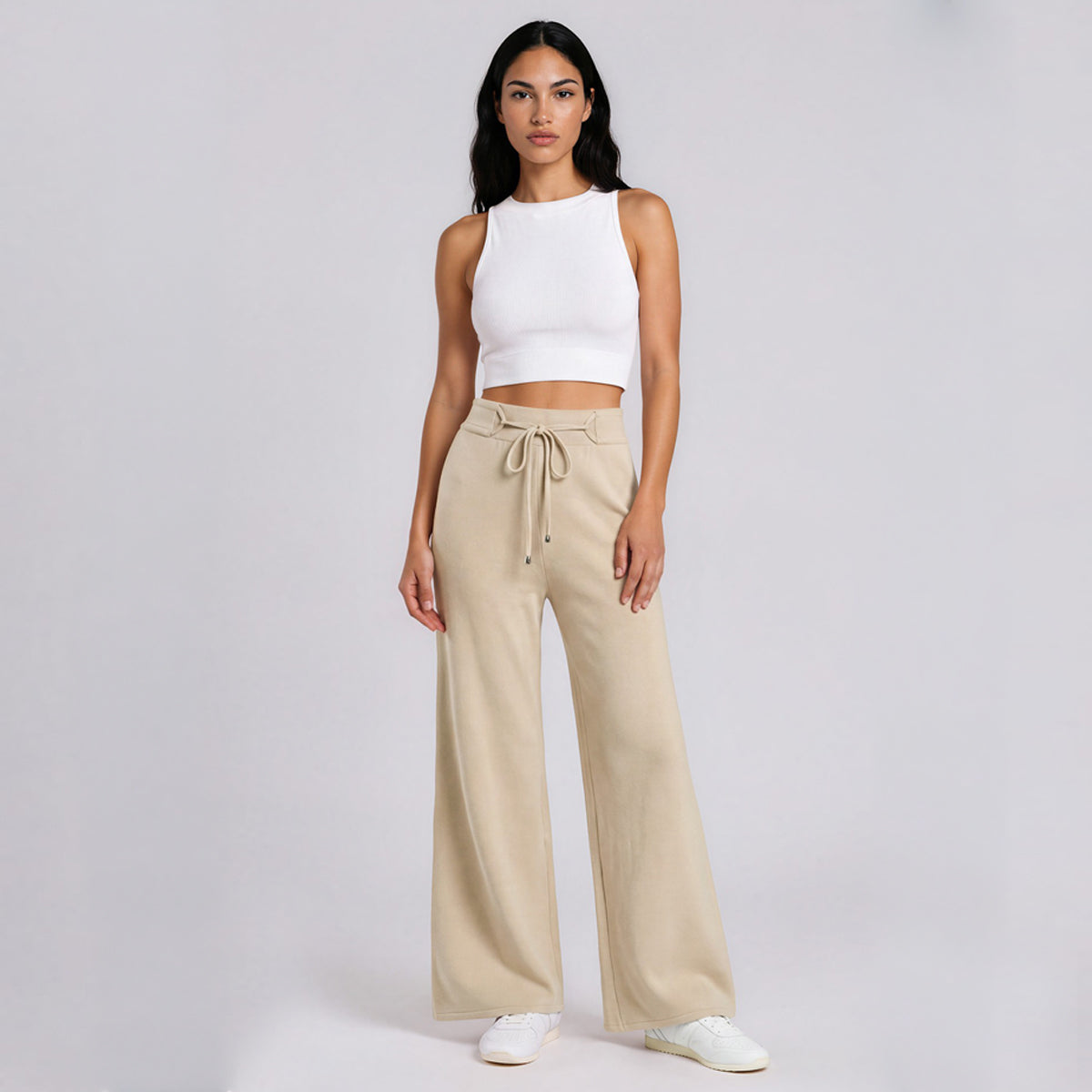 Stella Wide Leg Pants Neoprene
