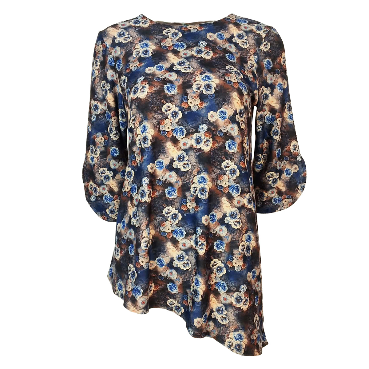 Asymmetrical Blouse and Pants Set