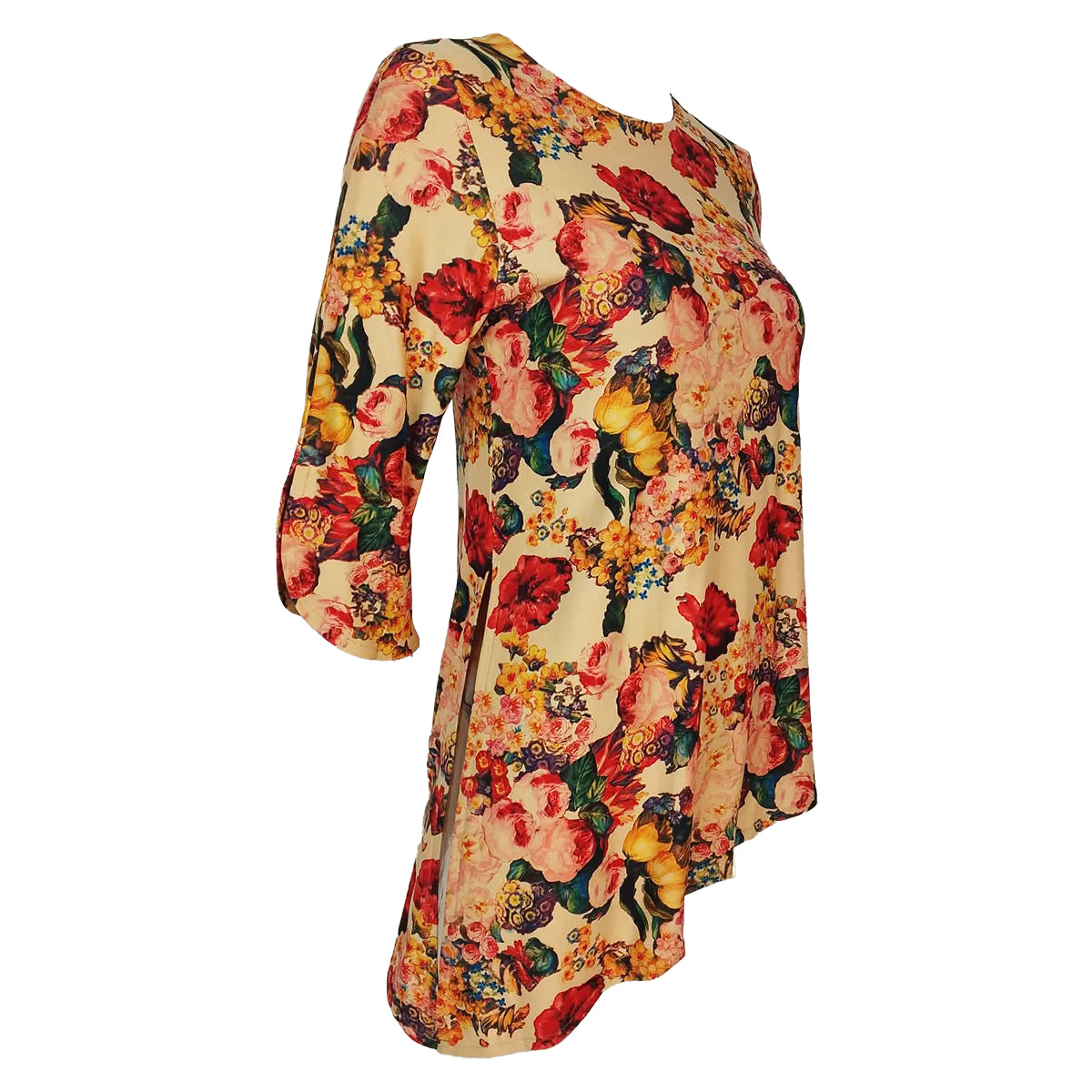 Asymmetrical Blouse and Pants Set