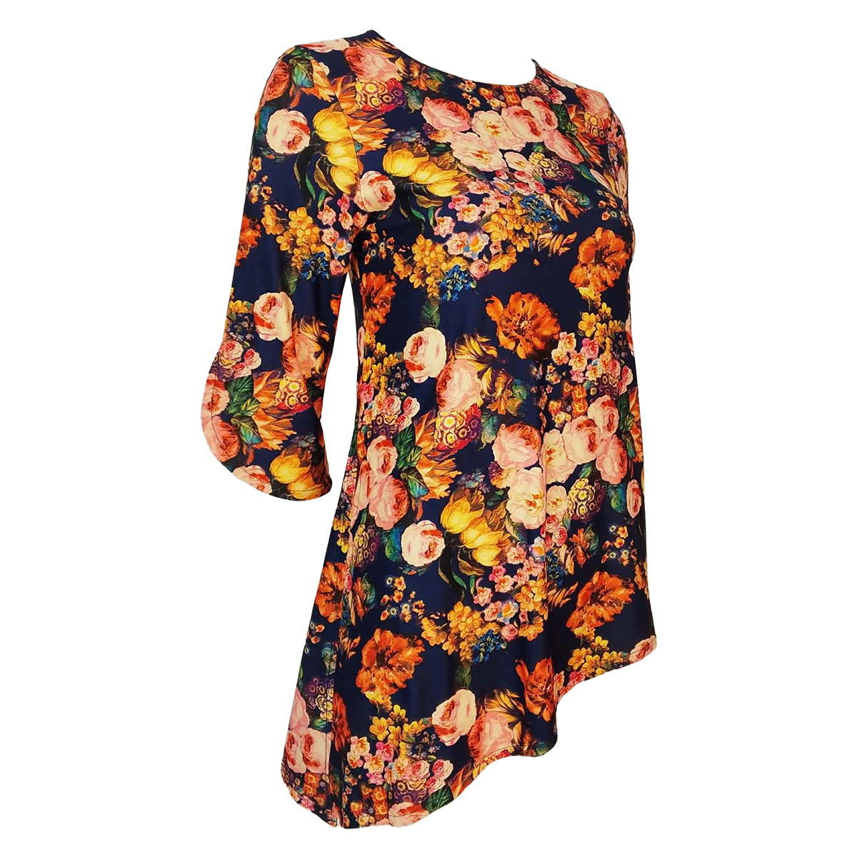 Asymmetrical Blouse and Pants Set