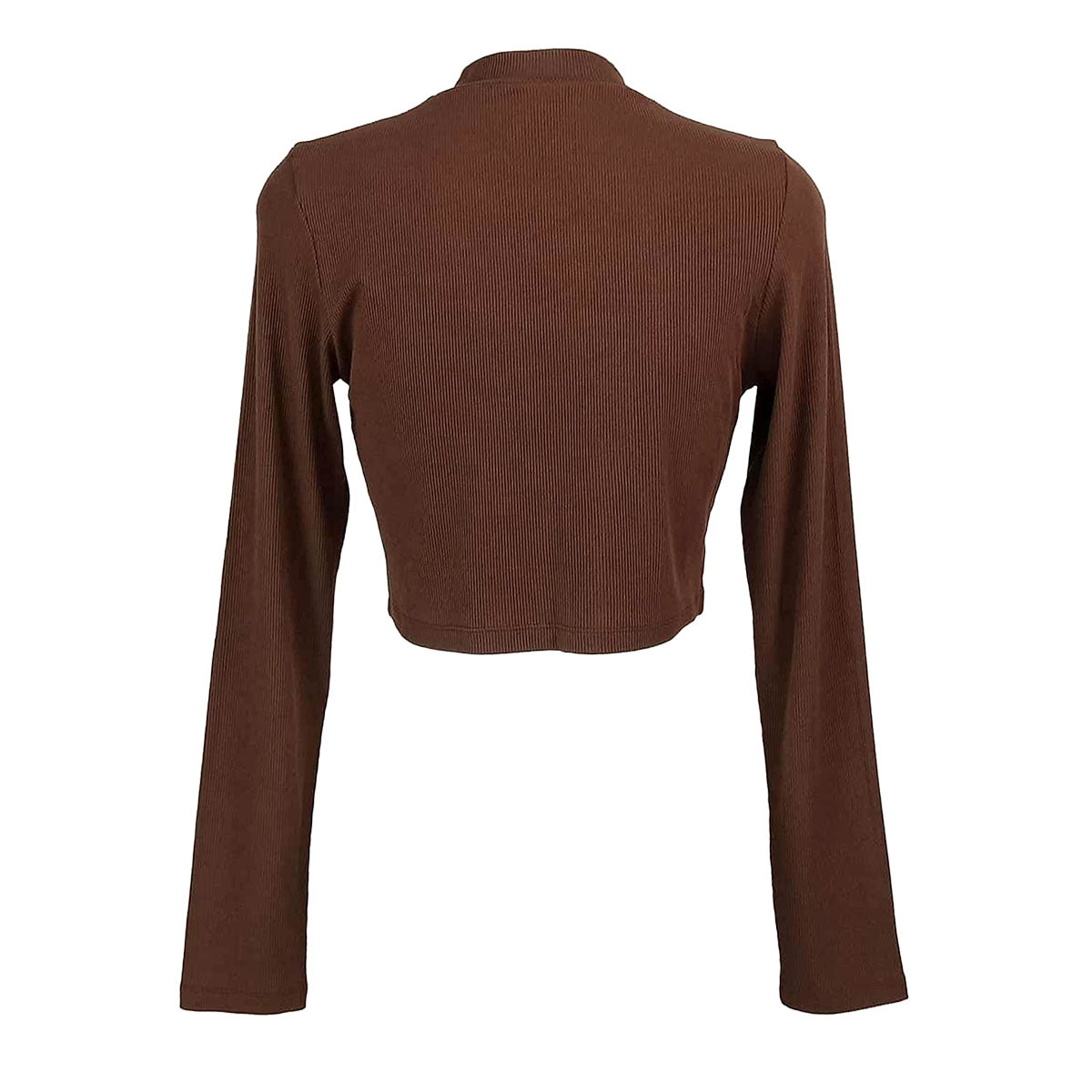 Classic Slimming Waisted Cardigan Long Sleeves Plain