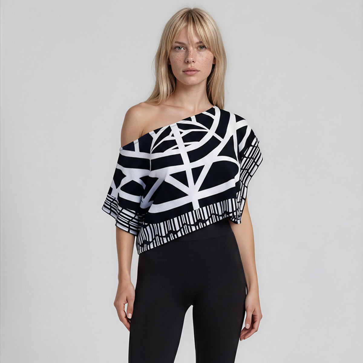 Aztec Pullover Crop Top