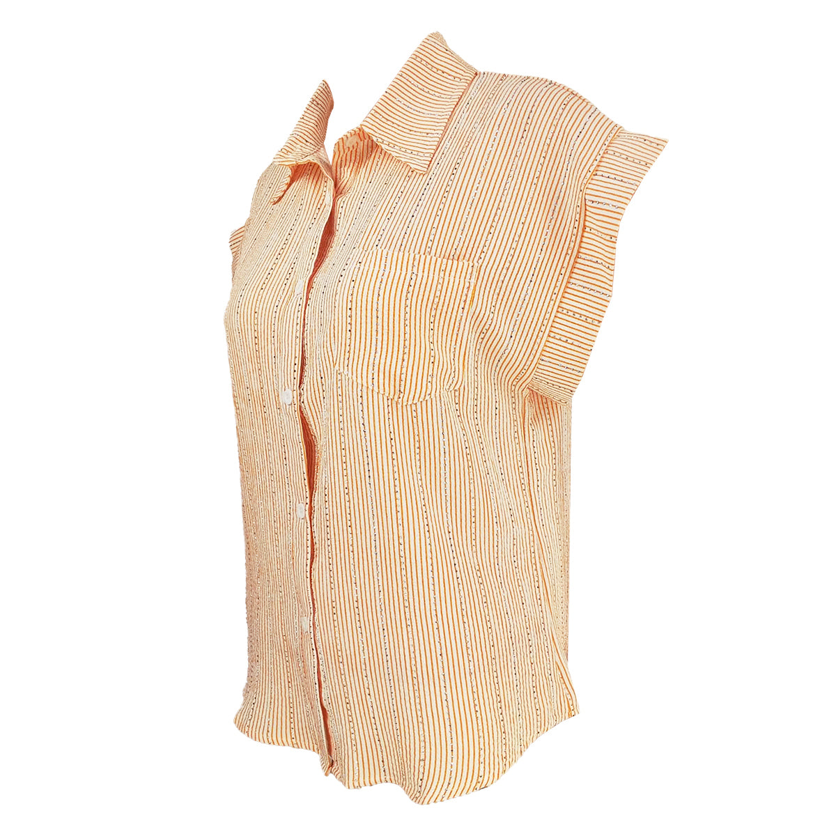 Fancy Stripes Extended Sleeves Polo Stripes