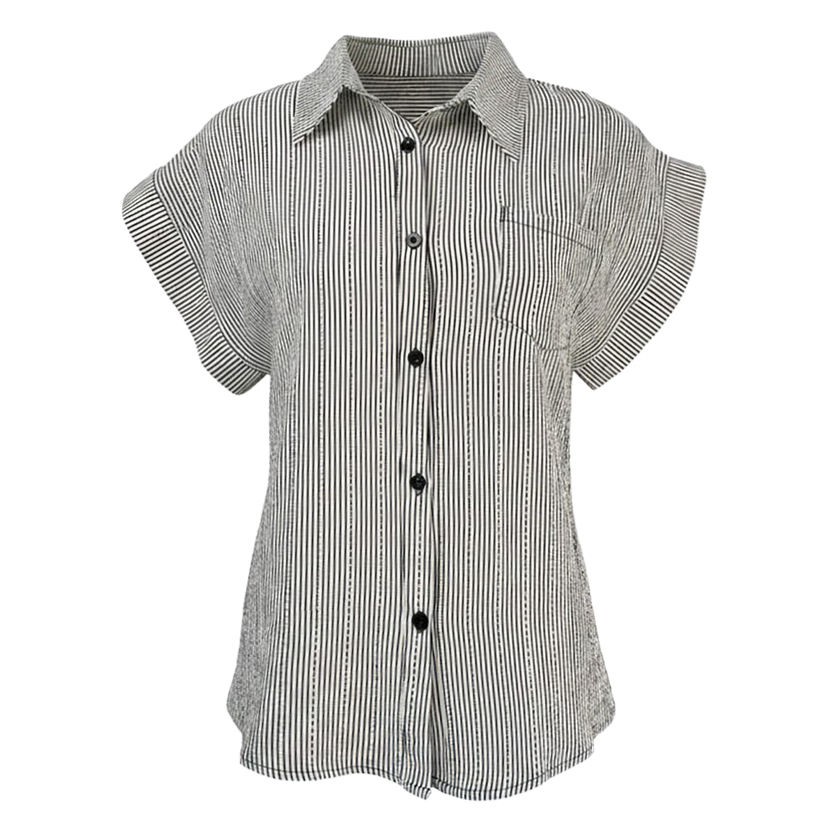 Fancy Stripes Extended Sleeves Polo Stripes