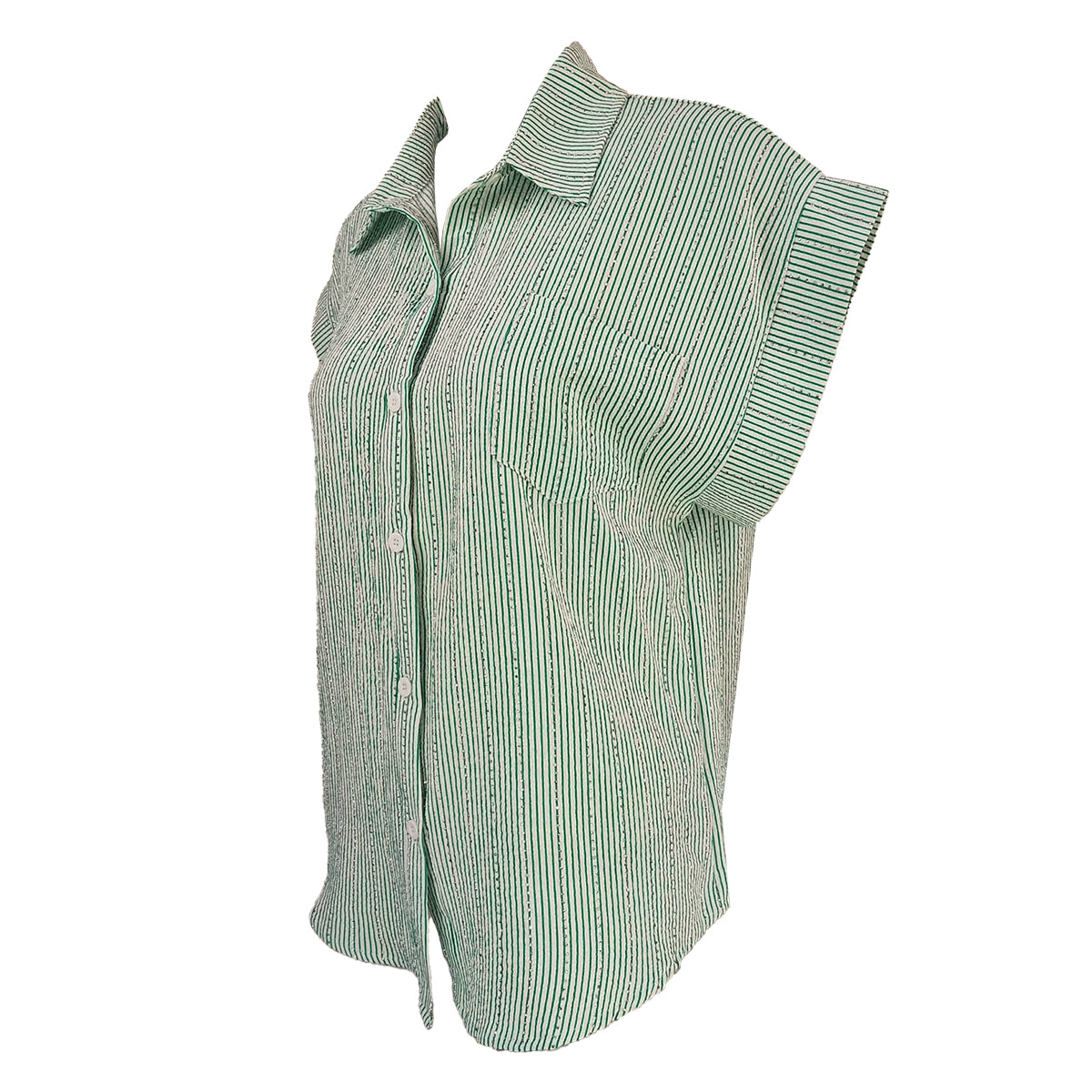 Fancy Stripes Extended Sleeves Polo Stripes