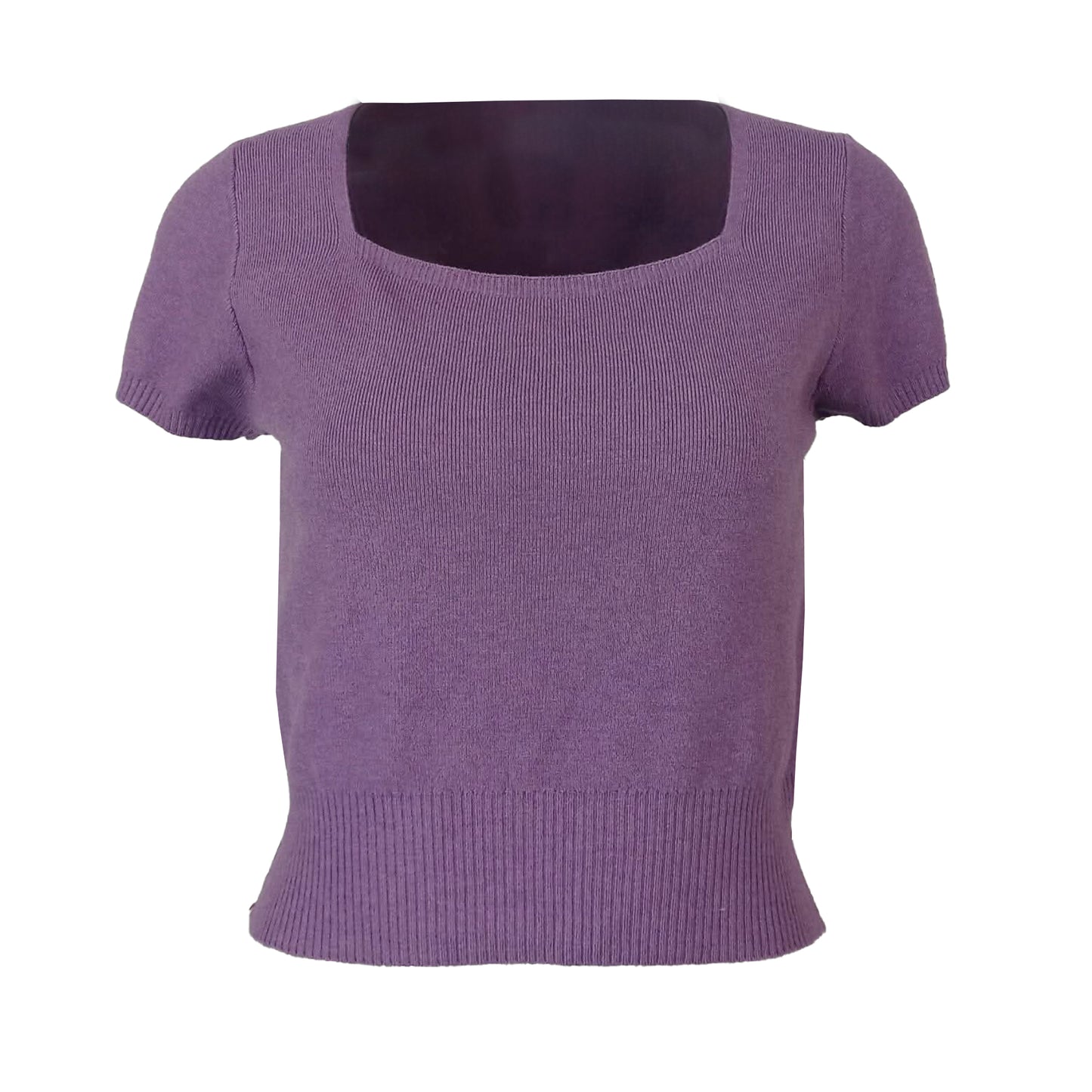 Essential Creamy Knit Square Neck