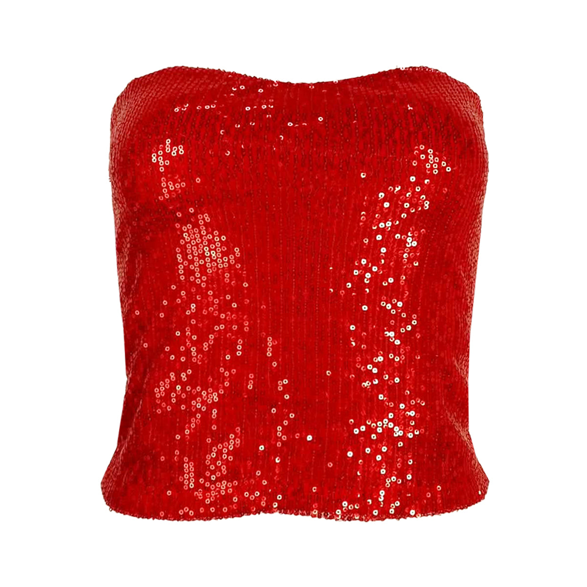 Pretty Corset with Bust Pads Sparkle and Shine