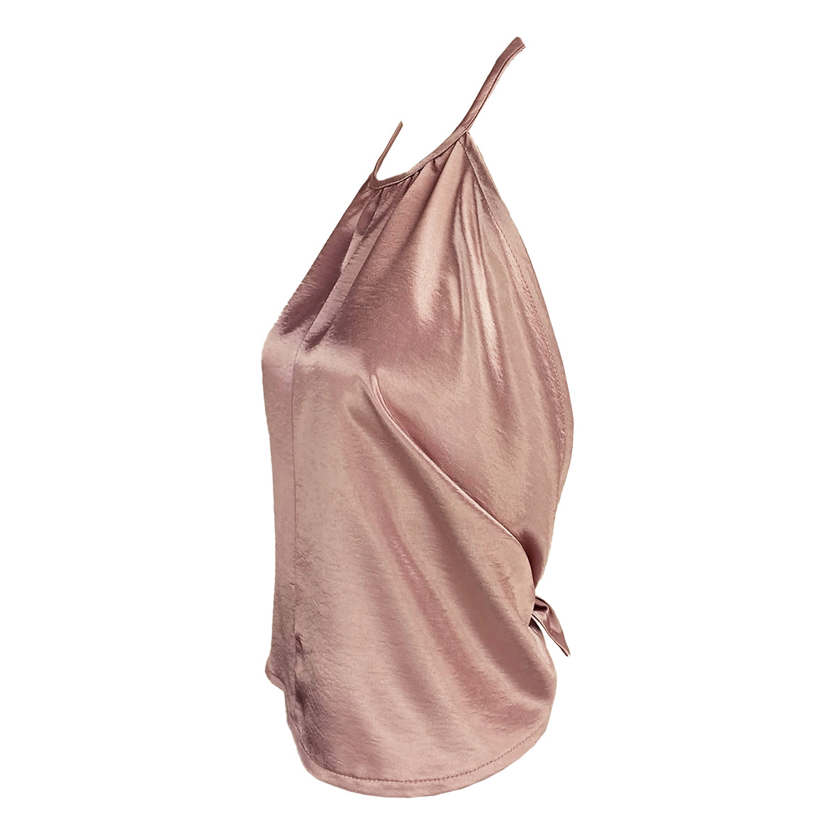 Romantic Luxe Satin Corded Backless