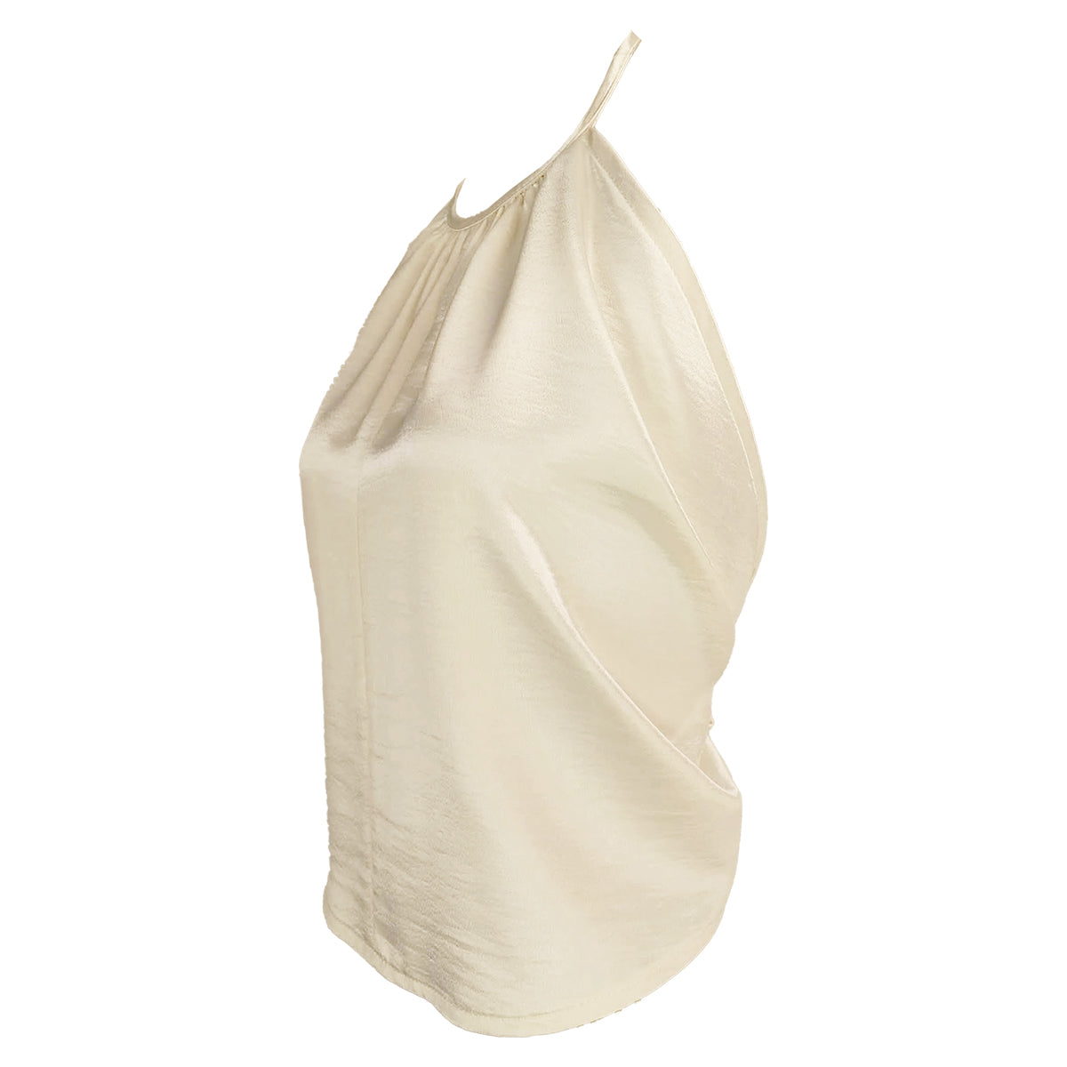 Romantic Luxe Satin Corded Backless