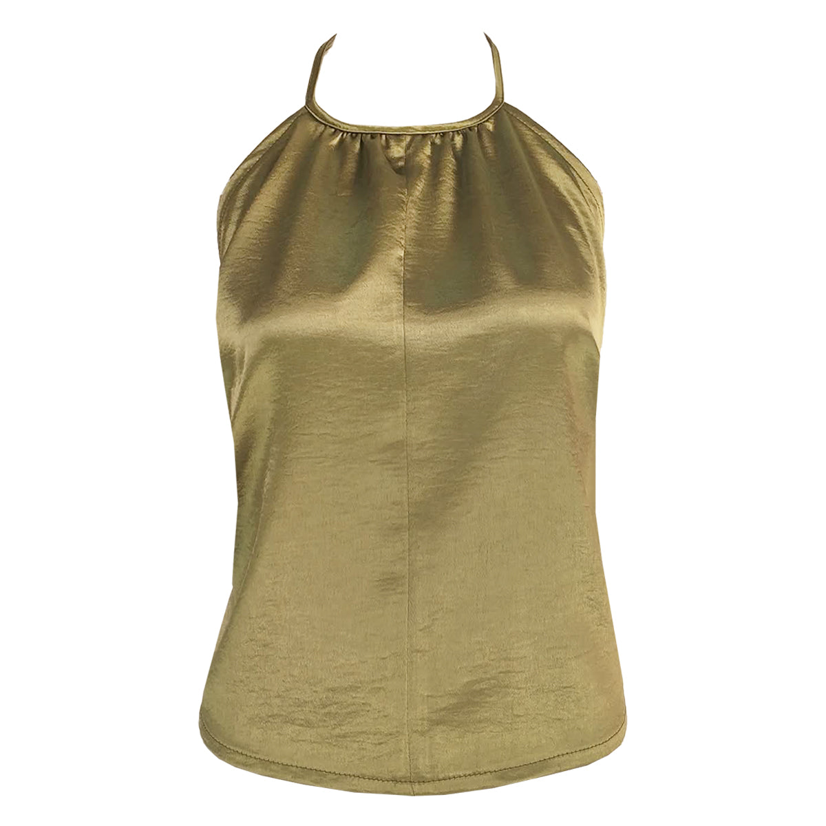 Romantic Luxe Satin Corded Backless