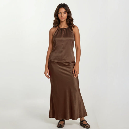 Romantic Luxe Fishtail Petite Skirt