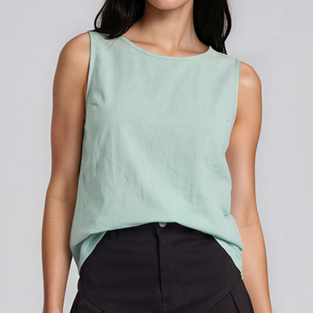 Floral Back Accent Girly Tops Twin Set