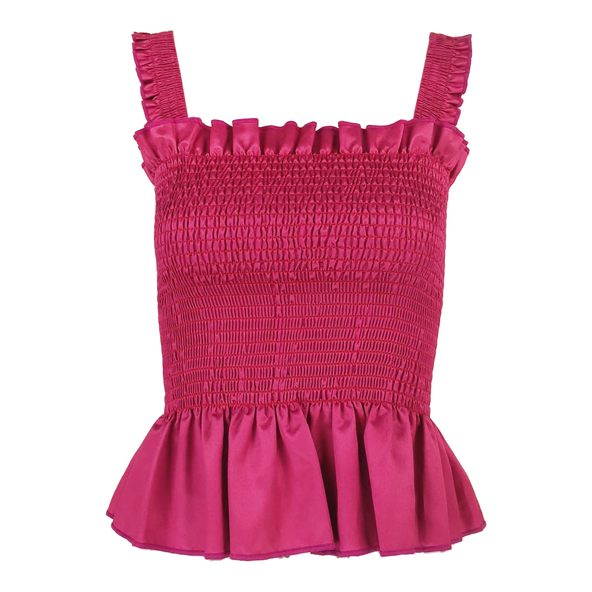 Gazar Strappy Romantic Tube Top