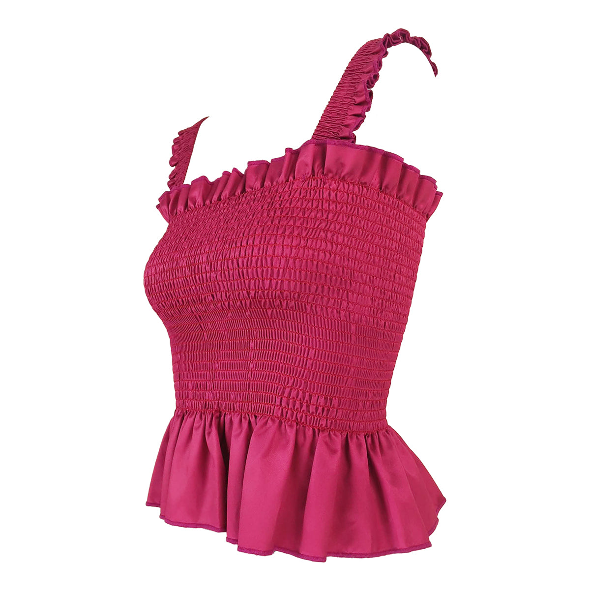 Gazar Strappy Romantic Tube Top