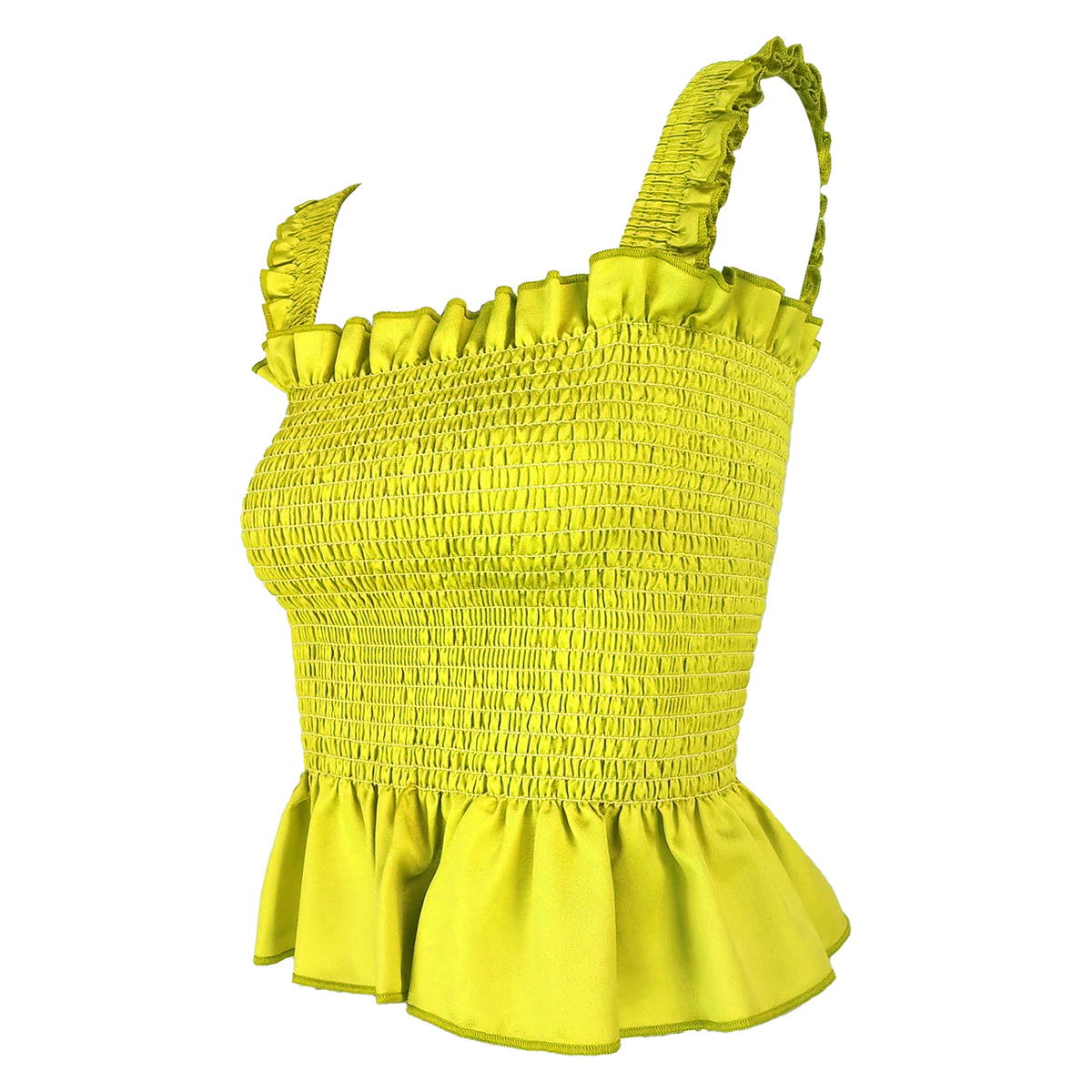 Gazar Strappy Romantic Tube Top