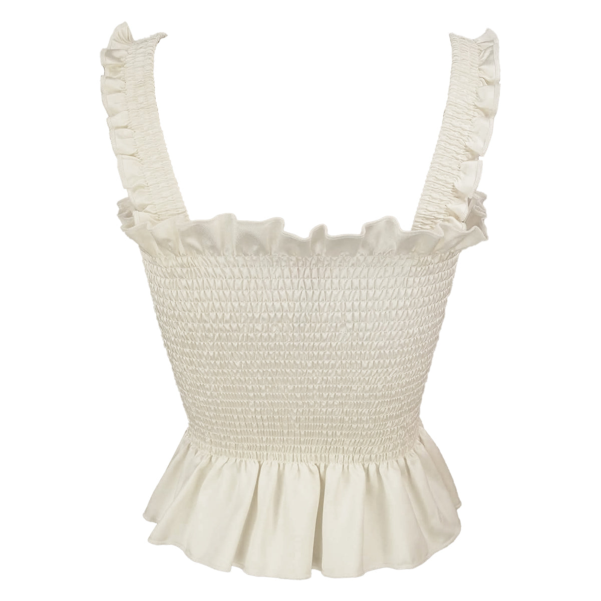 Gazar Strappy Romantic Tube Top