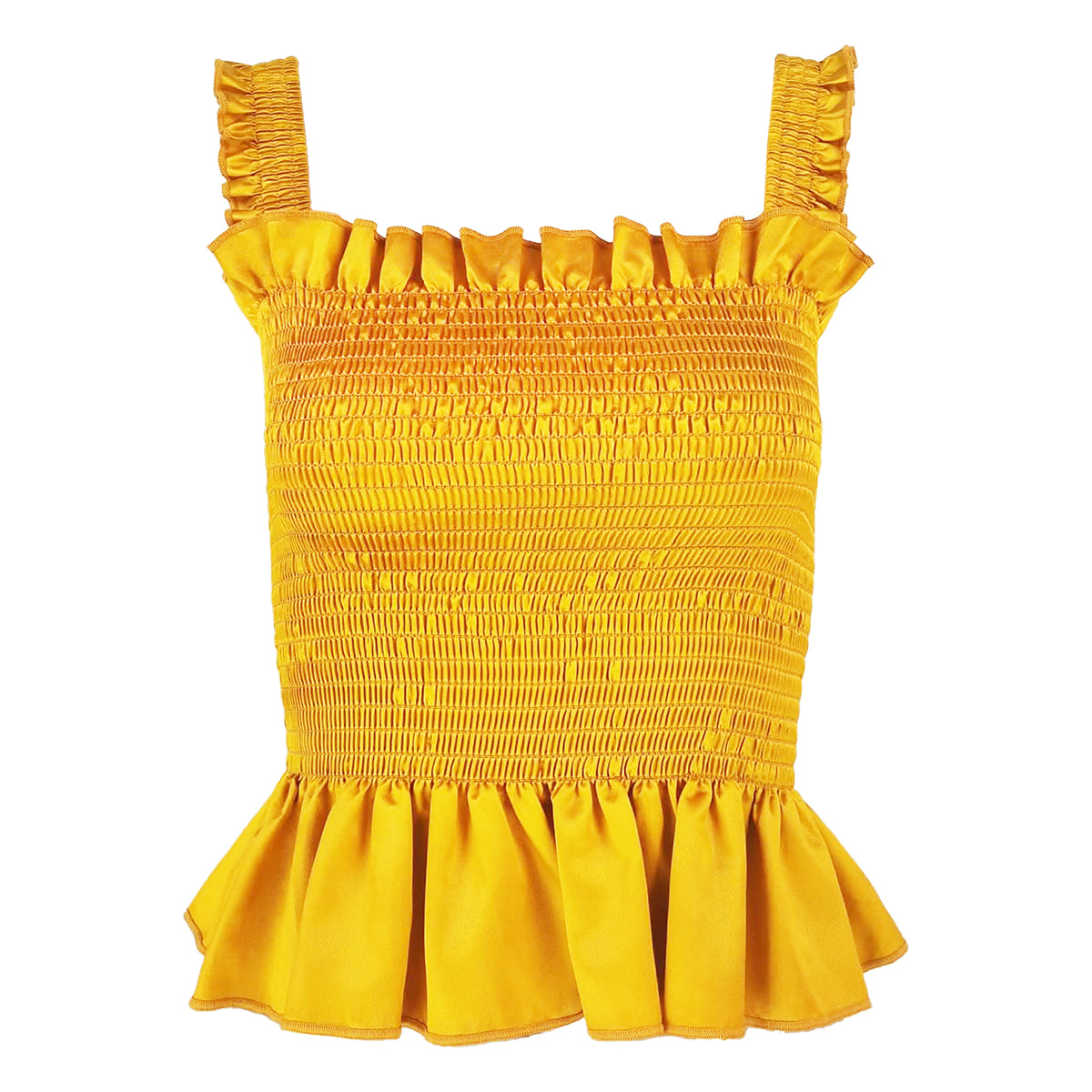 Gazar Strappy Romantic Tube Top