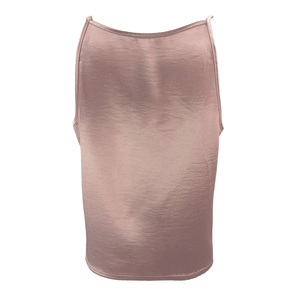 Luxe Satin Sleeves Cowl Neck Blouse