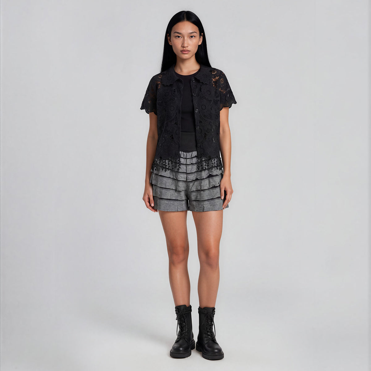 Brithany Layered Shorts