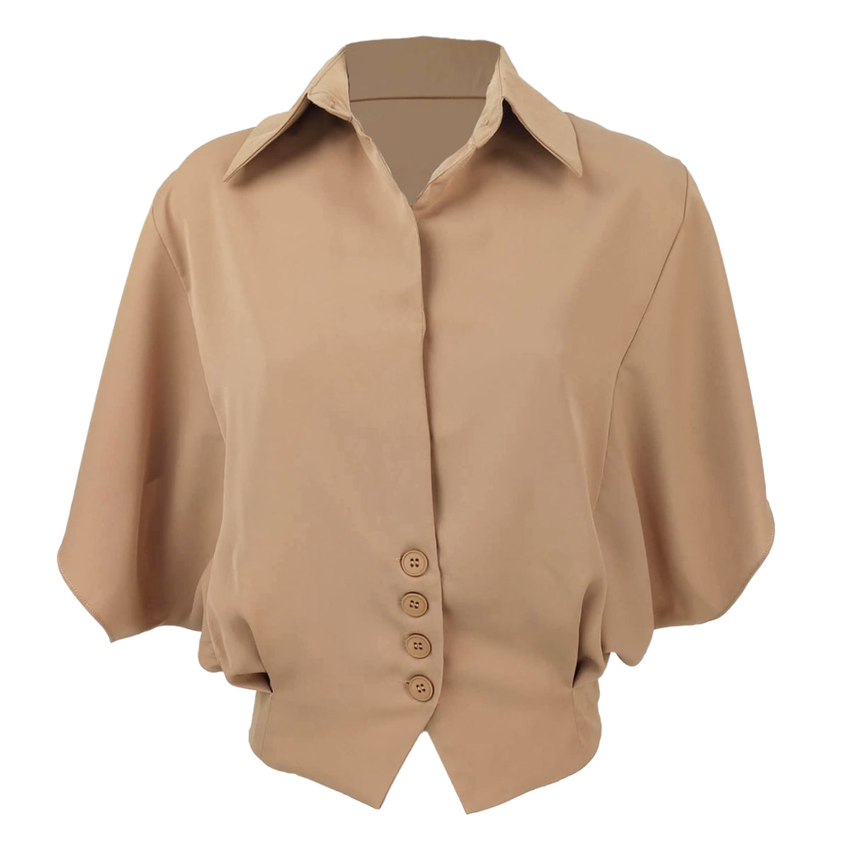 Yuki Kimono Sleeves Button Down