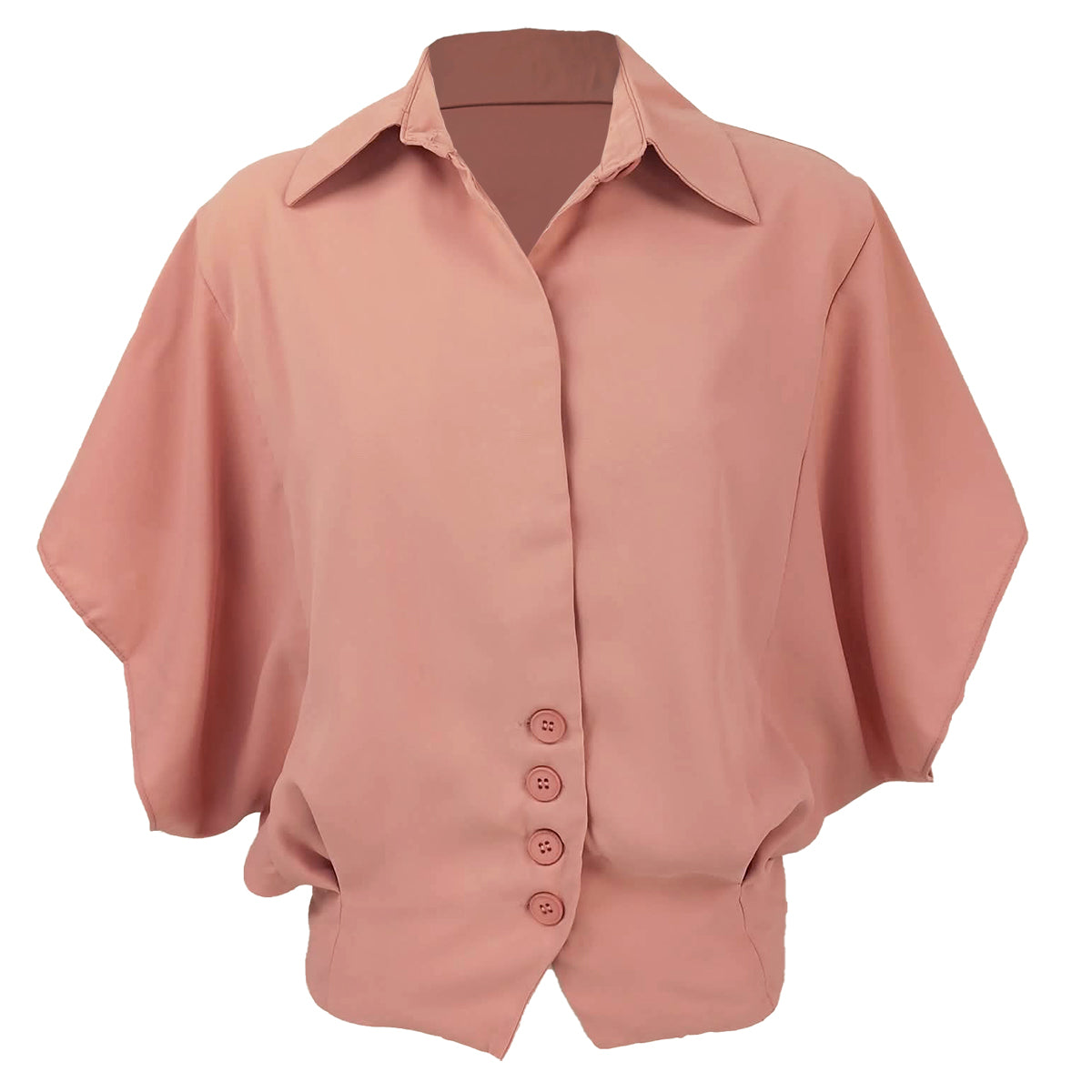 Yuki Kimono Sleeves Button Down