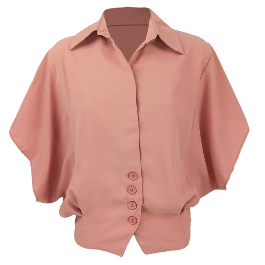 Yuki Kimono Sleeves Button Down