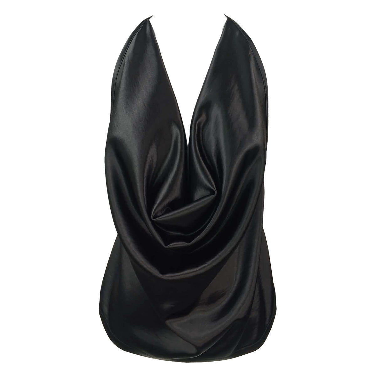 Liquid Satin Backless Top