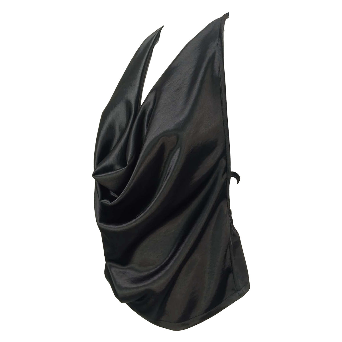Liquid Satin Backless Top