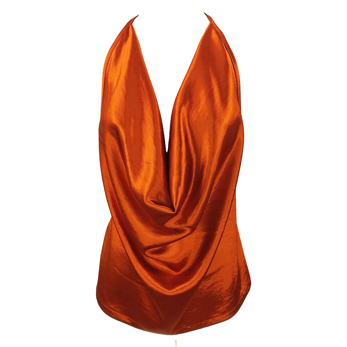 Liquid Satin Backless Top