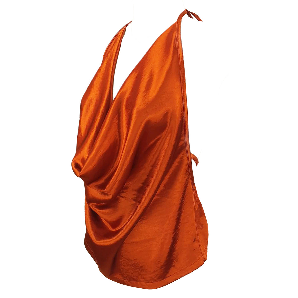 Liquid Satin Backless Top